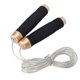 thumbnail image 5 of Cuerda para saltar deportiva para niños y adultos, cuerda para saltar portátil para gimnasio, Fitness, alambre de acero (negro), 5 of 8