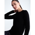 thumbnail image 4 of Free Assembly Women's and Women's Plus Cozy Yarn Crewneck Sweater, Midweight, Sizes XS-4X, 4 of 5