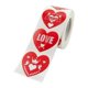 thumbnail image 1 of Pegatinas con forma de corazón para sellar, decoración de San Valentín, 500 unidades Rojo, 1 of 9