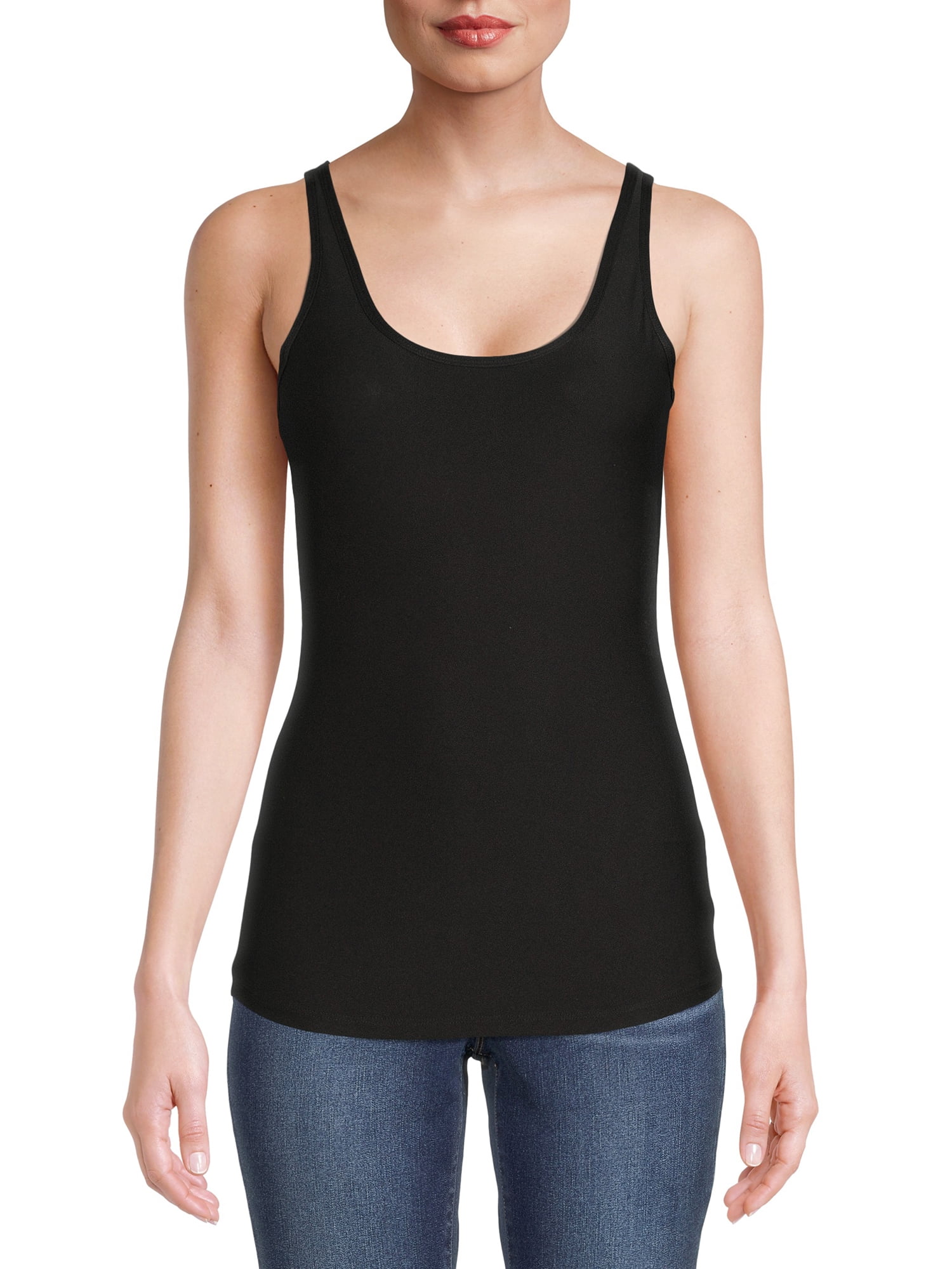 No Boundaries Sleeveless Oversized Polyester Spandex Tank