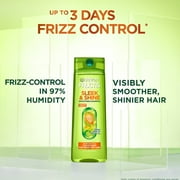 Garnier Fructis Sleek and Shine Fortifying Shampoo for Frizzy, Dry Hair, 12.5 fl oz