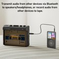 thumbnail image 4 of Reproductor portátil de casetes Bluetooth Veravoxes negro, 4 of 7