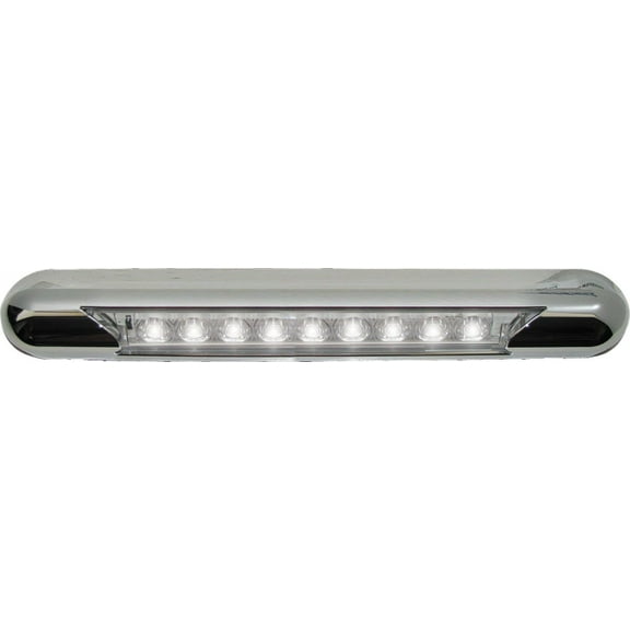 Optronics ILL70CBAWN - Opti-Brite 70 Series 11" Length Clear Lens Chrome Case 9 LED Awning Lights