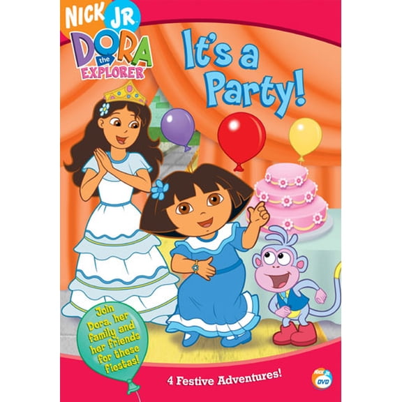 Pre-Owned Dora the Explorer: It's a Party! (DVD 0097368866546) directed by Ray Pointer