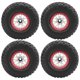 thumbnail image 2 of 4 Uds llantas Beadlock neumático de goma 1/10 coche trepador de control remoto para Hsp/Tamiya/Axial SCX10 D90White, 2 of 8