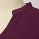 thumbnail image 5 of Blusa de gasa elegante y casual con volantes, mangas 3/4 y cuello en V para mujer - Doble capa y bajo fluido - Para la oficina o fiestas - Tallas S-XXL, 5 of 6