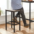 thumbnail image 4 of VASAGLE Taburete de Bar, Taburete Alto, Juego de 2, Industrial, para Cocina, Comedor, Sala de Estar, Greige y Negro, 4 of 5