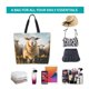 thumbnail image 5 of Disketp Cute Prairie Sheep Herd Bolsa Tote Estampada para Mujer, Bolso de Hombro y de Mano para Compras y Viajes, 5 of 7