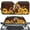 Horse Sunflower, variant on Yuyamidu Highland Cow Car Windshield Shade Aztec Car Sunshades for Windshield Sunflower Auto Sun Visor Protector Foldable Car Sun Shade Windshield for SUV Truck Van Sedan Accessories