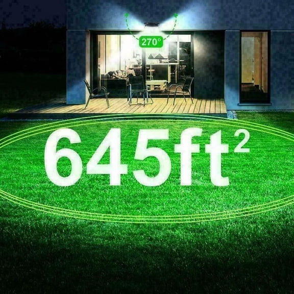 PURELY- Waterproof Led Solar Powered Light Pir Motion Sensor Outdoor Lamp Wall Garden