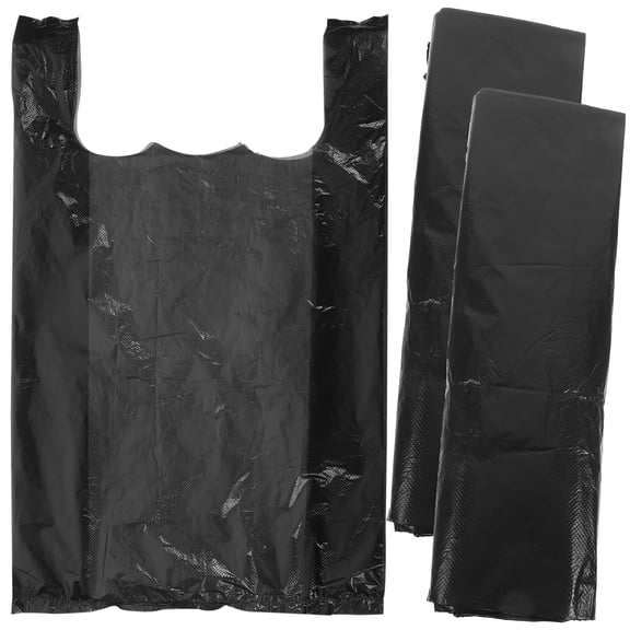 150pcs Plastic Trash Bags with Handles for Kitchen Wastes Garbage Rubbish
