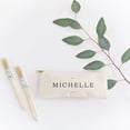 thumbnail image 3 of Personalized Modern Name Pencil Case and Travel Pouch, 3 of 5