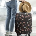 thumbnail image 2 of Pioneer Flower Floral Print Pattern Luggage Cover Fashion Suitcase Cover Baggage Covers Fit 25-28 Inch Luggage (Go Travel), 2 of 5