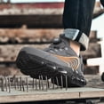 thumbnail image 7 of MGEZCOO Men's Steel Toe Work Shoes with Dial Closure, Lightweight Breathable Safety Sneakers, 7 of 7