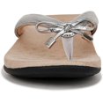 thumbnail image 7 of Vionic Bella Sandals - Women's, Aluminum  6 W, 7 of 7