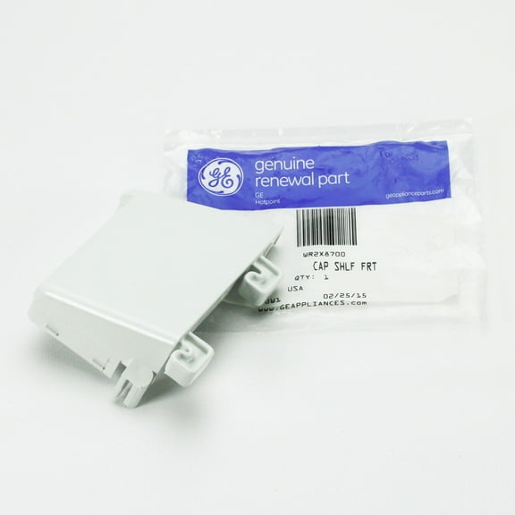 GE WR2X8700 Refrigerator Door Shelf End Cap White