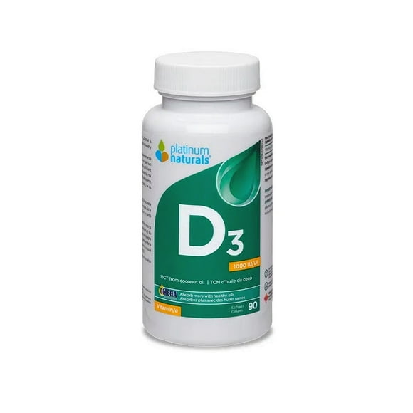 Vitamin D3 1000 IU, 90