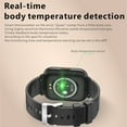 thumbnail image 4 of Q9 Pro Smart Bracelet Sports Watch 1.85'' Full-Touch Large Screen Real-time Body Temperature Monitor Health Monitor 24 Sports Modes 35 Days Standby Compatible with Android iOS, 4 of 10