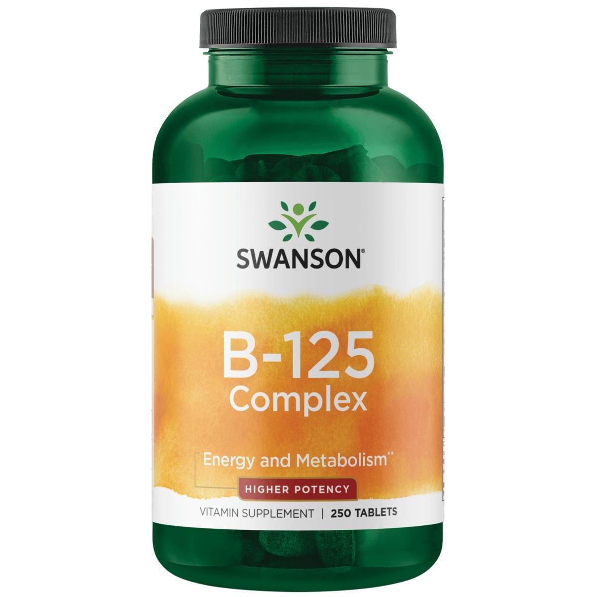 Swanson Vitamin B-125 Complex 250 Tabs