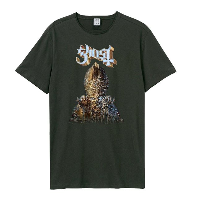 Amplified - Camiseta Hunter's Moon Fantasma para Adultos Unisex (Carbón)