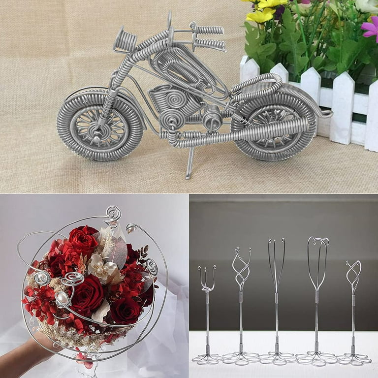 32.8 Feet Aluminum Wire, Wire Armature, Bendable Metal Craft Wire for  Making Dolls Skeleton DIY  - Wreath & Floral Frames, Facebook  Marketplace