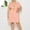 Pink, variant on V-Neck Women Dresses Plus Plus Size Knee-Length Khaki Short Sleeve Solid Bodycon Dresses Ladies Dresses XL
