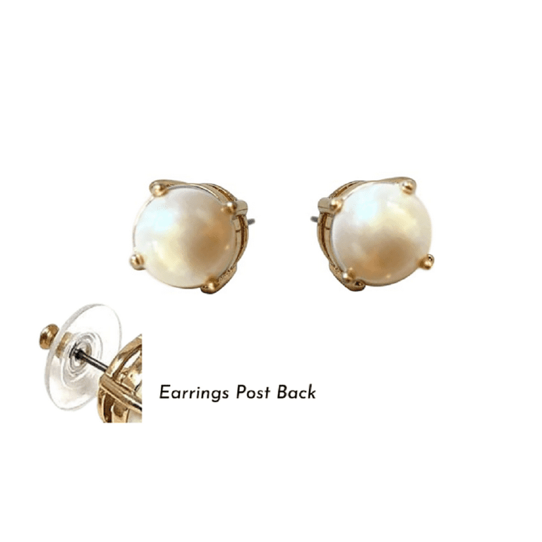 kate spade new york Pearl Power Drop ピアス Kate Spade New York Earrings Pearl Gumdrop Studs Cream