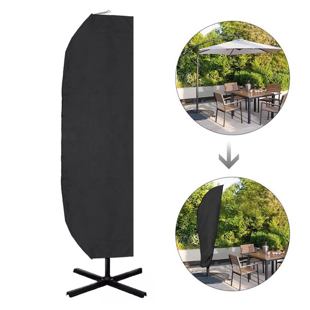 Outdoor Patio Umbrella Cover Waterproof Dustproof Market Parasol Cover With Zipper Walmart Com Walmart Com