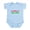 Sky Blue, variant on CafePress - My Daddy Is A Police Officer PR Infant Bodysuit - Baby Light Bodysuit, Size Newborn - 24 Months