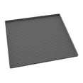 thumbnail image 2 of Tnarru Mini Refrigerator Floor Mat Freezer Mat Tray Reusable under Washer Pan Nonslip Spill Prevent Mini Fridge Drip Pan 60 Cmx60 cm Gray, 2 of 8