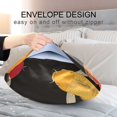thumbnail image 4 of Yayeee Pillowcase Standard Size Set of 2 Satin Wrinkle Resistant Pillow Case, Black Fish Pattern, 4 of 7