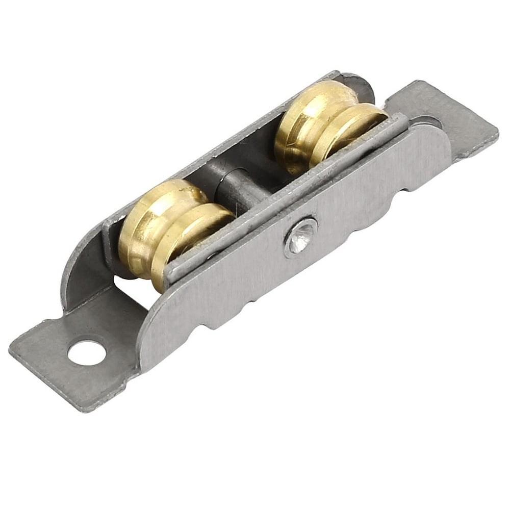 12mmx8mm Double Rollers Sliding Door Window Sash Pulley Wheel