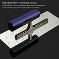 thumbnail image 6 of ROZYARD Professional Plaster Trowel Plastering Skimming Trowel Spreader Stainless Tile Flooring Wall Concrete Scraping Tool, 6 of 16