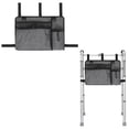 thumbnail image 7 of UUHYTG Wheelchair Side Organizer Bag with Multiple Pockets and Cup Holder, Walker Storage Bag for Seniors Disabled Mobility Aid Accessories Storage, Portable Walker Bag for Phone Snacks Glasses, 7 of 7