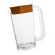 thumbnail image 3 of Jarra de agua de 2000 ml, tetera para té helado, jarra de refrigerador para el hogar de gran capacidad Marrón, 3 of 9