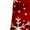 Red, variant on ‌FDGIU Women's Christmas Sweatshirt 2025 – Fleece Lined Pullover, Merry & Bright Holiday Top