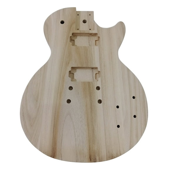 JZROCKER 1-piece, Polished Solid Wood Guitar Body for Lp Electric Guitar Parts