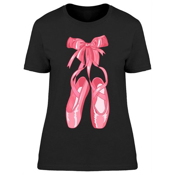 A Pair Of Well Worn Ballet Shoes T-Shirt Women -Image by Shutterstock, Female Small