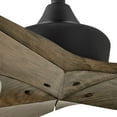 thumbnail image 2 of 903752FDB-NDD Hinkley Lighting Chisel - 3 Blade Ceiling Fan In Modern Style-13.75 Inches Tall and 52 Inches Wide-Matte Black Finish-Driftwood Blade, 2 of 8