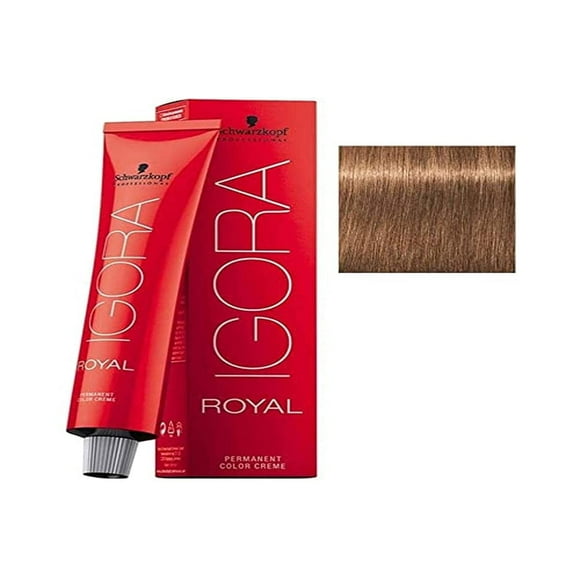 Schwarzkopf Igora Royal Color de cabello permanente - 7-65 Rubio dorado medio castaño rojizo