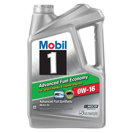 Mobil 1 0W-16 Advanced Fuel Economy, 5Qt