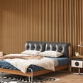thumbnail image 6 of Art3dwallpanel 2PCS 95.7''x24'' Wood Slat Acoustic Panels, MDF 3D Decorative Wall Paneling,Teak,31.9 sq.ft., 6 of 8