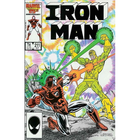 Iron Man (1st Series) #211 VF ; Marvel Comic Book