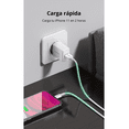 thumbnail image 3 of Cargador USB C Carga Rapida Ugreen 20W Blanco con Cable USB C a C 1.5m, 3 of 9