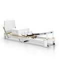 thumbnail image 2 of Foverós Pilates Reformer Machine, Foldable Pilates Machine,Pilates Fitness Equipment for Home and Studio (White), 2 of 4