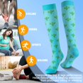 thumbnail image 5 of 6 Pairs Medical Sport Compression Socks - 15-20mmhg Graduated Knee-High Support for Men & Women, Ideal for Soccer, Running, and Nurses, 5 of 7
