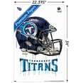 thumbnail image 2 of NFL Tennessee Titans - Drip Helmet 20 Wall Poster, 22.375" x 34", 2 of 4