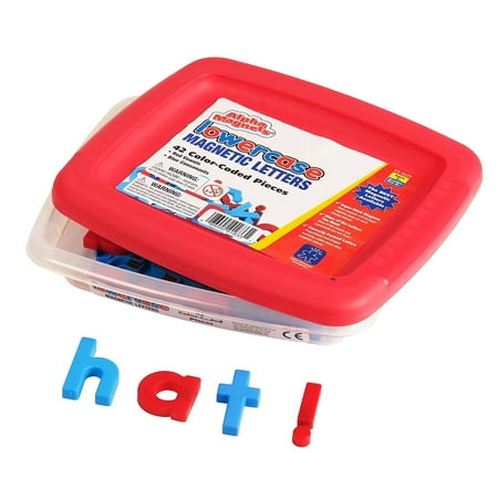 UPC: 0086002016331 | Educational Insights Color-Coded Lowercase AlphaMagnets Set of 42 Magnetic Lowercase Letters – Homeschool Preschool Readiness & Classroom Ages 3+