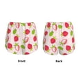 thumbnail image 4 of Disketp Hand Drawn Strawberry Print Women's Shorts Workout Shorts for Athletic Gym Running Shorts with Phone Pockets Medium, 4 of 8