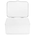 thumbnail image 3 of FRCOLOR Tea Set Storage Box Multi-functional Storage Container Lidded Organizing Box, 3 of 8